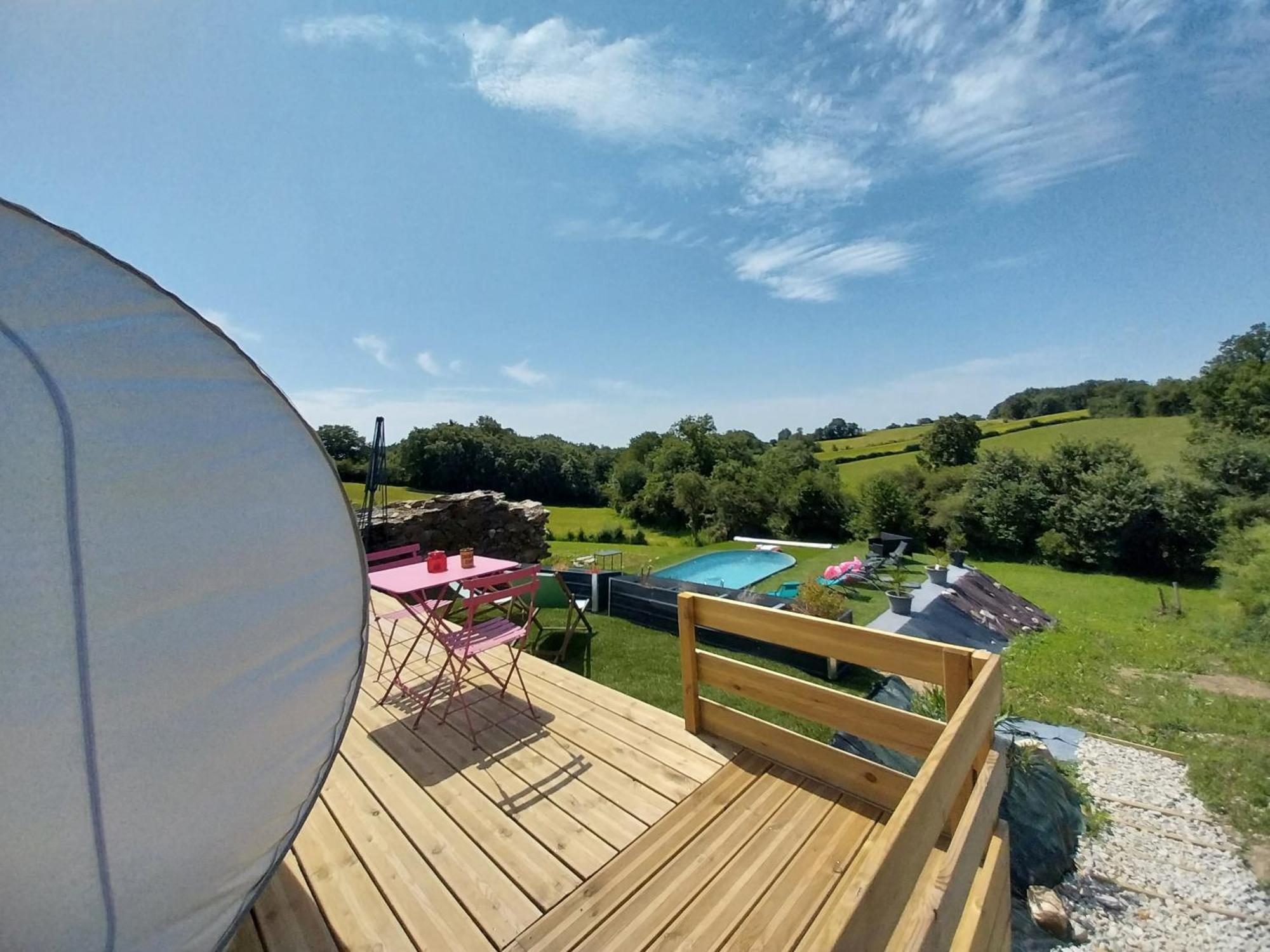 Hotel La Bubble La Salvetat-Peyrales Exterior foto